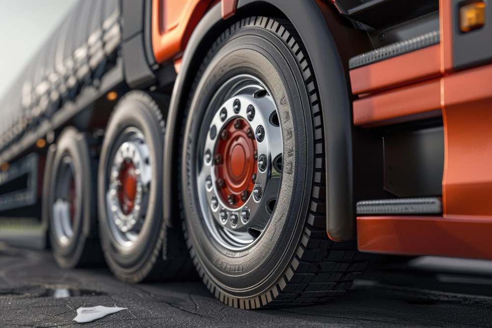 Importancia del neumático en el transporte de mercancías