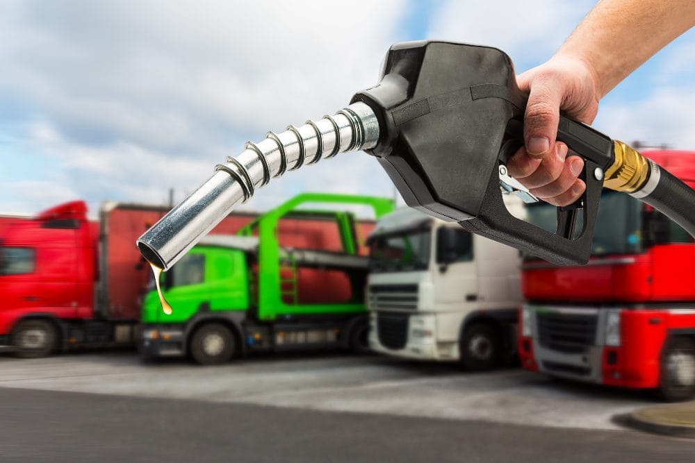Gestión de combustible en transporte de mercancías