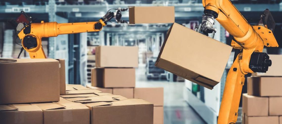 robótica en la automatización de almacenes